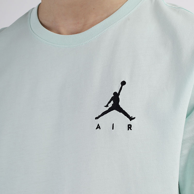 мужская голубая футболка Jordan Jumpman Air Embroidered T-Shirt AH5296-330 - цена, описание, фото 2